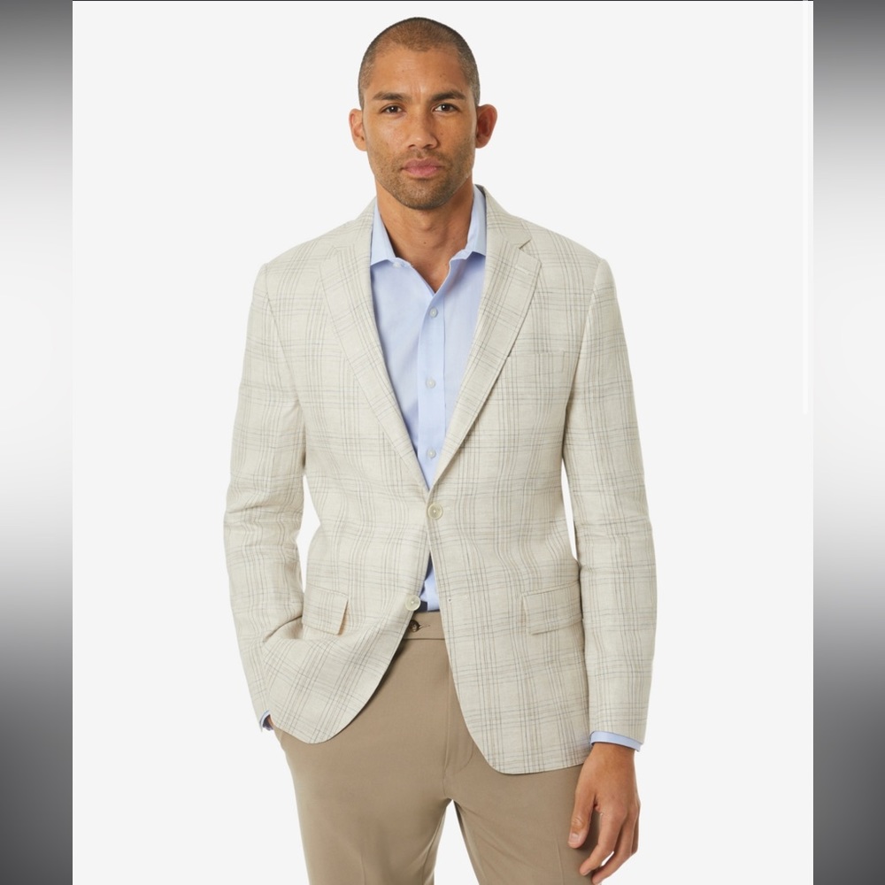 NWT Ralph Lauren Men's Classic-Fit Ultraflex Stretch
Linen Blazer Lassiter 40R